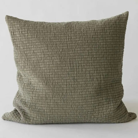 Beige Textured Cushion