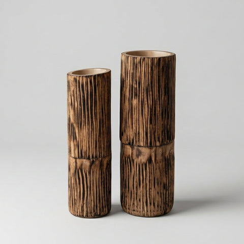 Paulownia Vases.