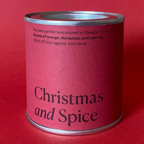 Christmas and Spice Candle