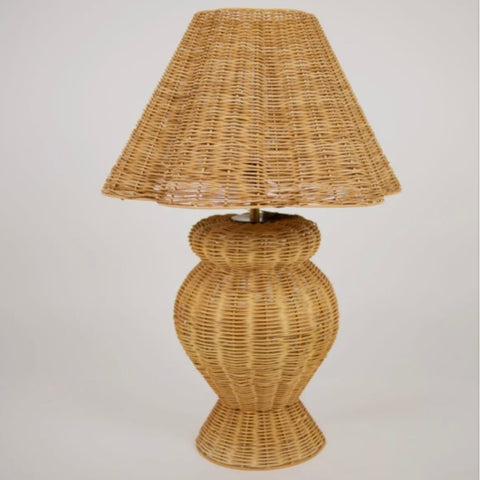 Rattan Table Lamp