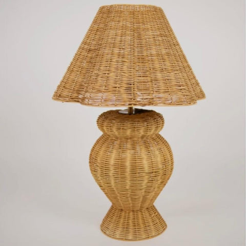 Rattan Table Lamp