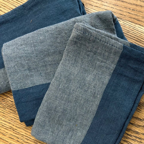 Blue Striped Tea Towel