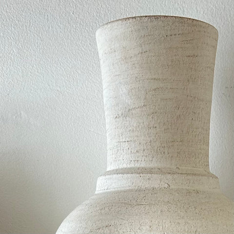 White Terracotta Vase