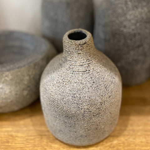Cement Bottle Vase - Bagel&Griff
