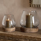 Mango Wood Lantern