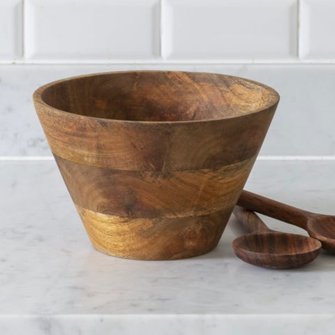 Small Acacia Salad Bowl - Bagel&Griff