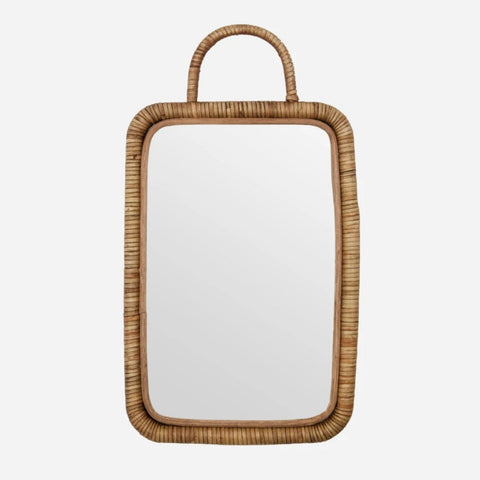 Rattan Frame Mirror
