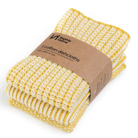 Textured Dish Cloths: Citrus