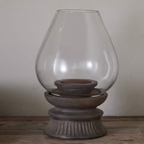 Dark Mango Wood Lantern