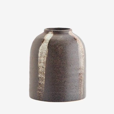 Brown Stripe Vase