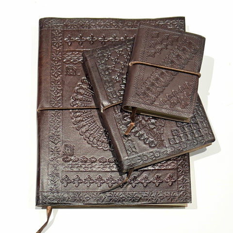 Embossed Leather Journals