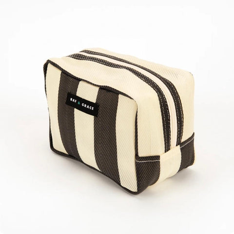 Black & Ecru Wash Bag