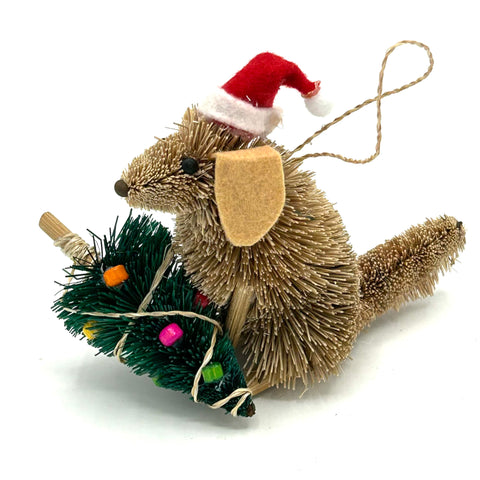 Bristle Golden Retriever Decoration