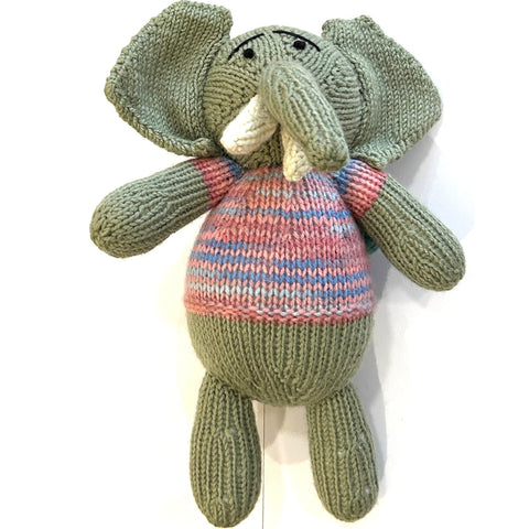 Hand-crocheted knitted animal toy by Gogo Olive