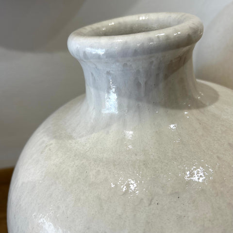 Ceramic White Vase