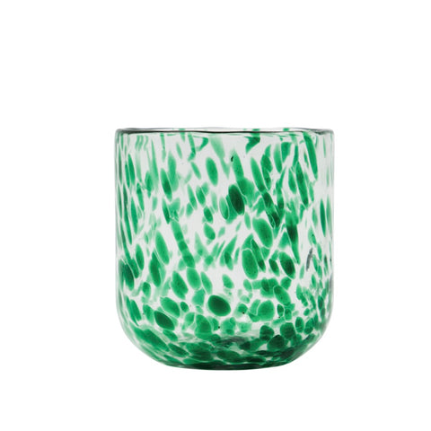 Green Speckle Tealight Holder