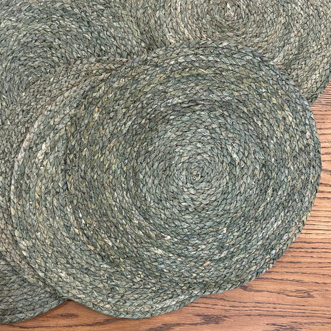 Green Braided Placemat