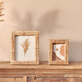 Rattan Photo Frame