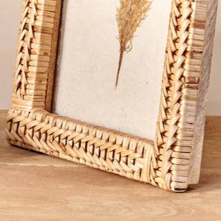 Rattan Photo Frame