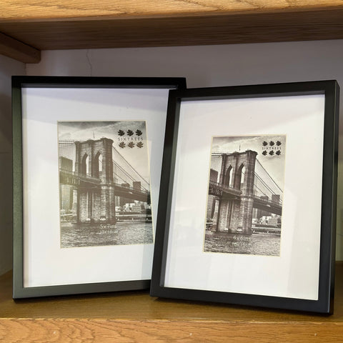 Black Wooden Photo Frame