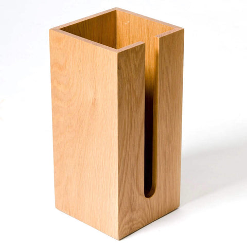 Oak Loo Roll Holder - Bagel&Griff