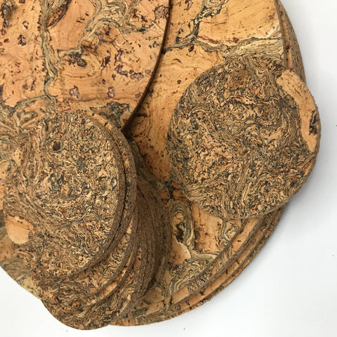 Round Cork Placemat and Coaster - Bagel&Griff