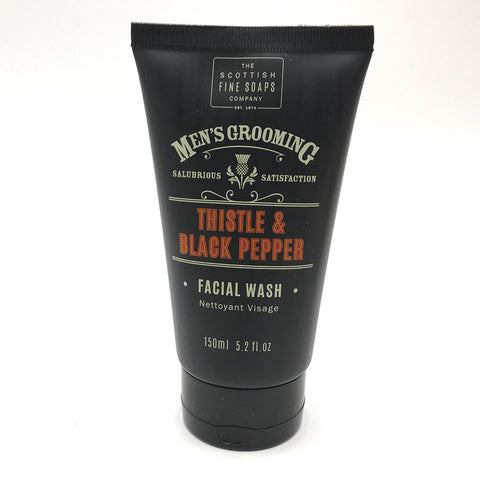 Men's Grooming Thistle and Black Pepper Face Wash - Bagel&Griff