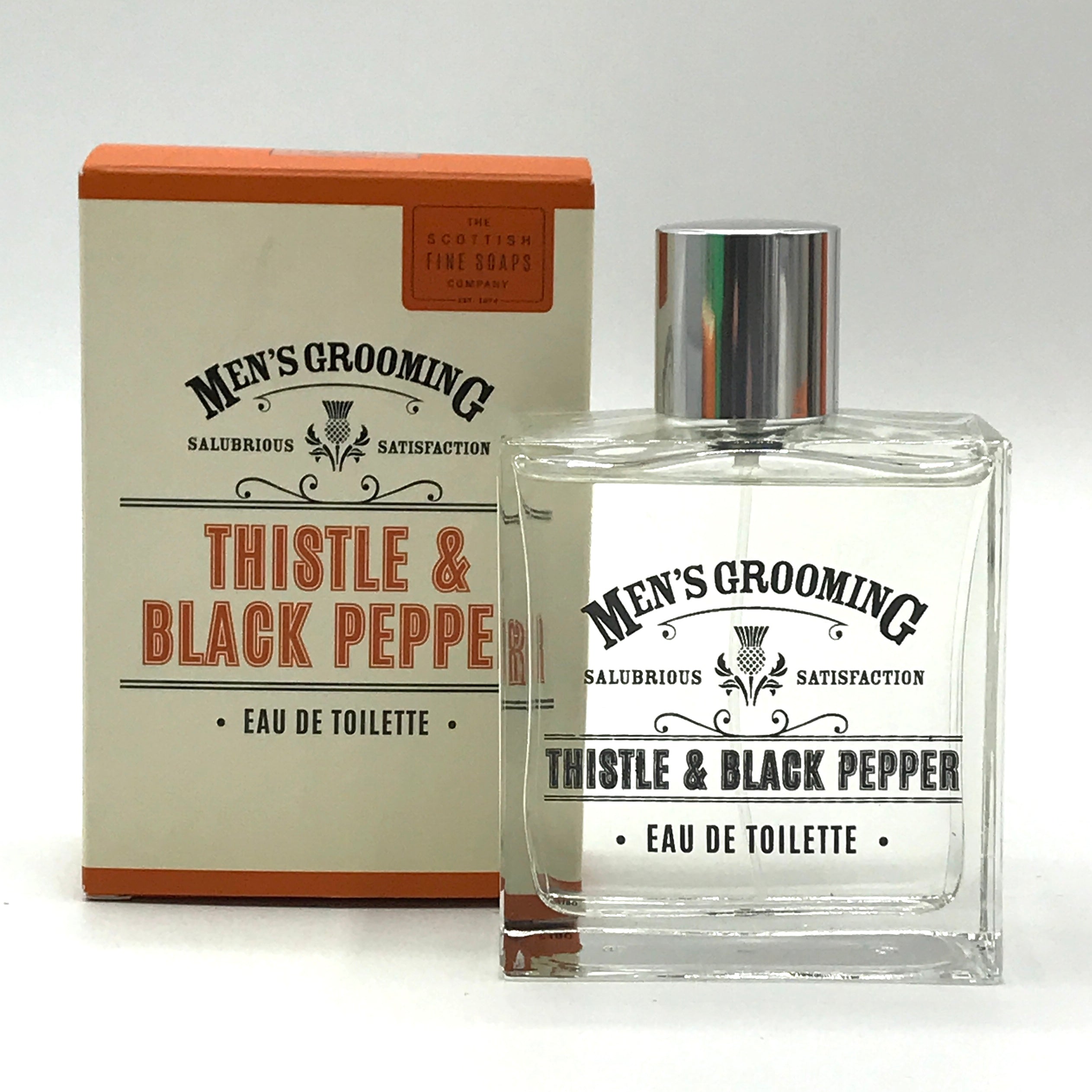 Men's Grooming Thistle Black Pepper Eau de Toilette – Bagel&Griff