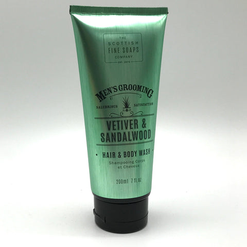 Men's Grooming Vetiver & Sandalwood Hair and Body Wash - Bagel&Griff