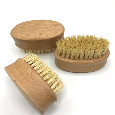 Chunky Beachwood Nail Brush - Bagel&Griff