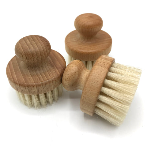 Beechwood Face Brush - Bagel&Griff