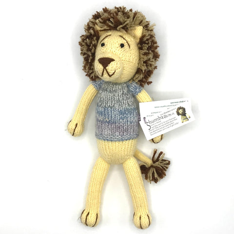 Hand-crocheted knitted animal toy by Gogo Olive