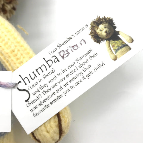 Hand-crocheted knitted animal toy by Gogo Olive