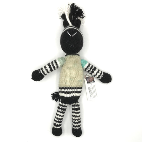 Hand-crocheted knitted animal toy by Gogo Olive
