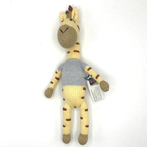 Hand-crocheted knitted animal toy by Gogo Olive