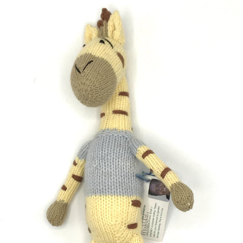 Hand-crocheted knitted animal toy by Gogo Olive