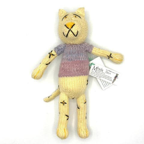 Hand-crocheted knitted animal toy by Gogo Olive
