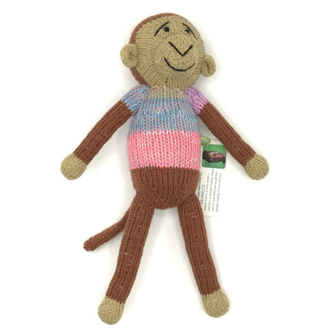 Hand-crocheted knitted animal toy by Gogo Olive