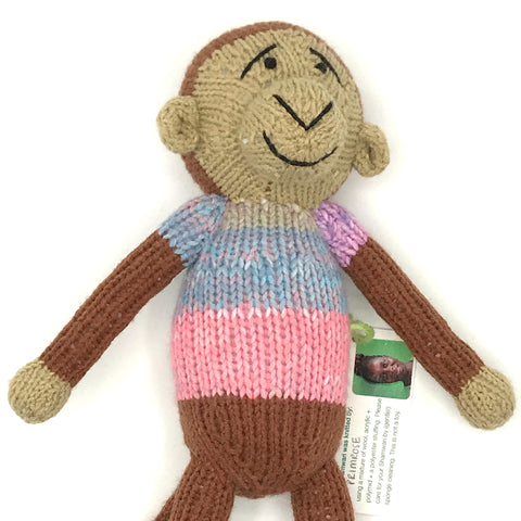 Hand-crocheted knitted animal toy by Gogo Olive