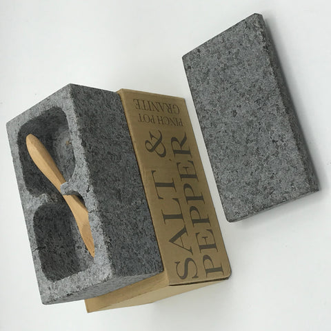 Granite Salt and Pepper Container - Bagel&Griff