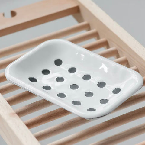 Enamel Soap Dish - Bagel&Griff