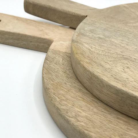 Round Mango Wood Serving Board - Bagel&Griff