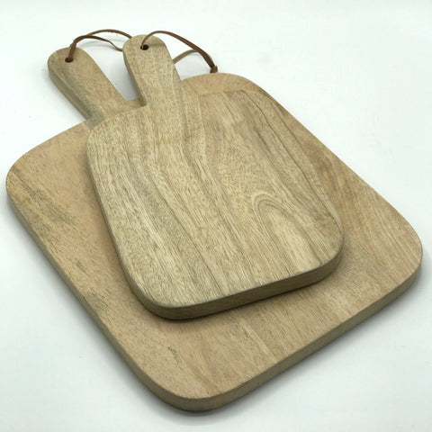 Square Mango Wood Serving Board - Bagel&Griff