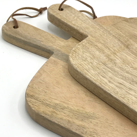 Square Mango Wood Serving Board - Bagel&Griff