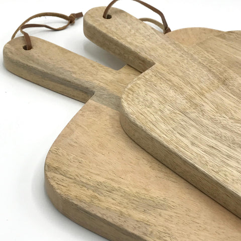 Square Mango Wood Serving Board - Bagel&Griff