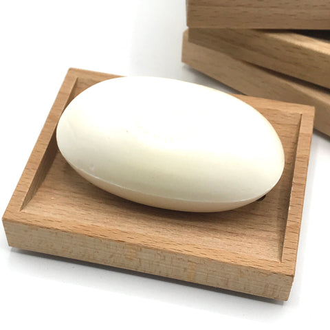 Oiled Beechwood Soap Dish - Bagel&Griff