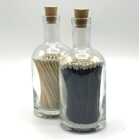 Matches In A Bottle. Black & White is - Bagel&Griff