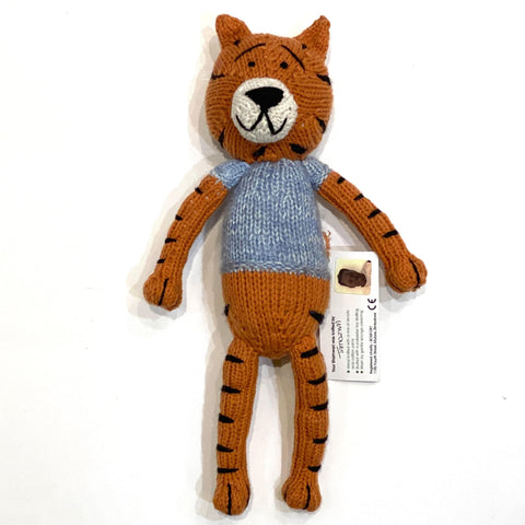 Hand-crocheted knitted animal toy by Gogo Olive