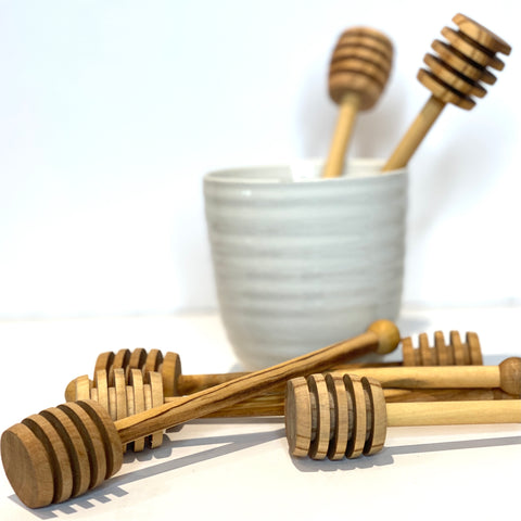 Olive Wood Honey Spoon - Bagel&Griff