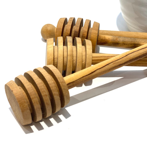 Olive Wood Honey Spoon - Bagel&Griff